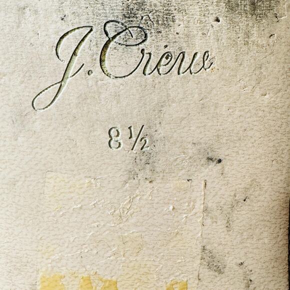 J Crew Sandals Womens 8.5 Blue White Stripes Mules Bow Pointed Toe Slides Flat - Picture 11 of 12